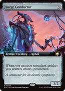 Surge Conductor (Extended Art) [Edge of Eternities Commander] - Destination Retro