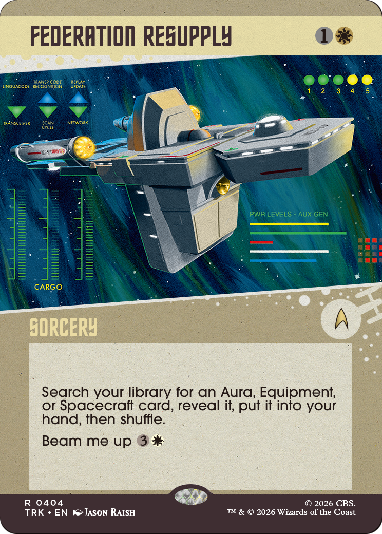 Federation Resupply (Showcase) [Star Trek] - Destination Retro