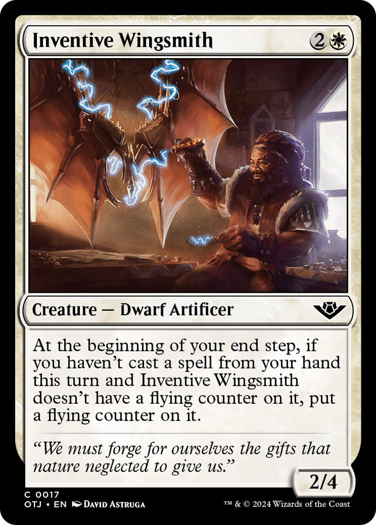Inventive Wingsmith [Outlaws of Thunder Junction] - Destination Retro