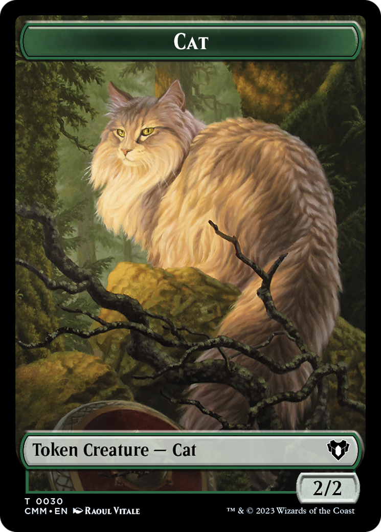 Cat Token (30) [Commander Masters Tokens] - Destination Retro
