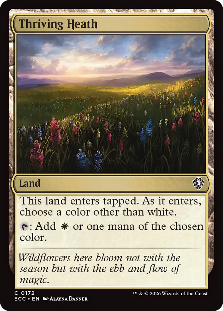 Thriving Heath [Lorwyn Eclipsed Commander] - Destination Retro