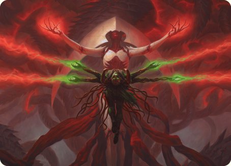 All Will Be One Art Card [Phyrexia: All Will Be One Art Series] - Destination Retro