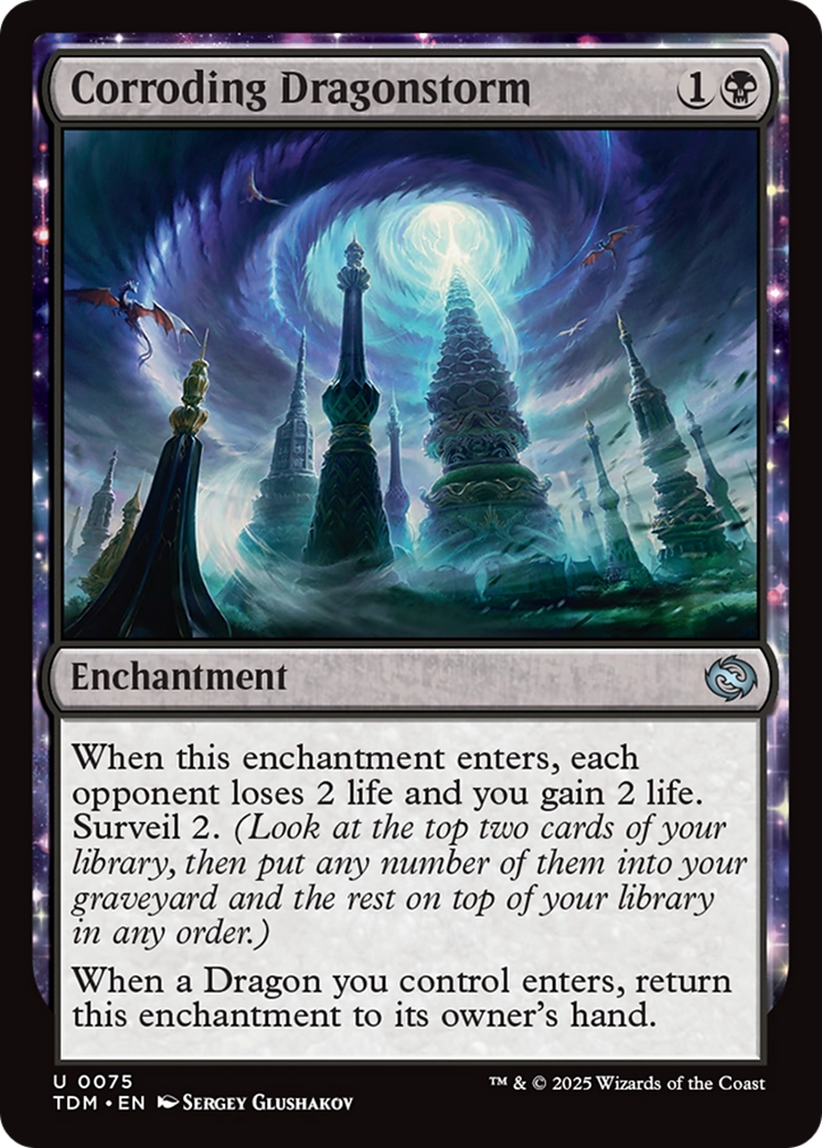 Corroding Dragonstorm [Tarkir: Dragonstorm] - Destination Retro