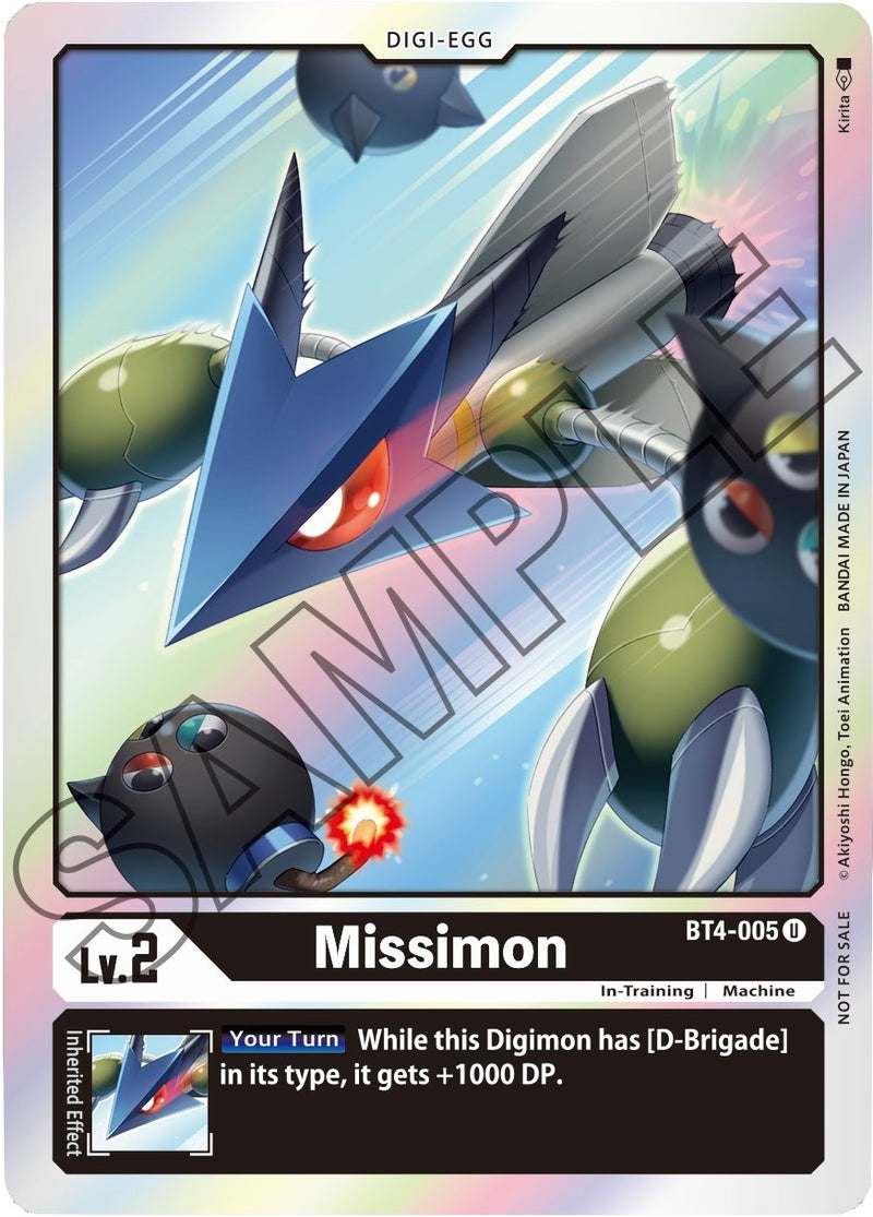 Missimon [BT4-005] (Event Pack 1) [Great Legend Promos] - Destination Retro
