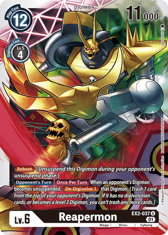 Reapermon [EX2-037] [Digital Hazard] - Destination Retro