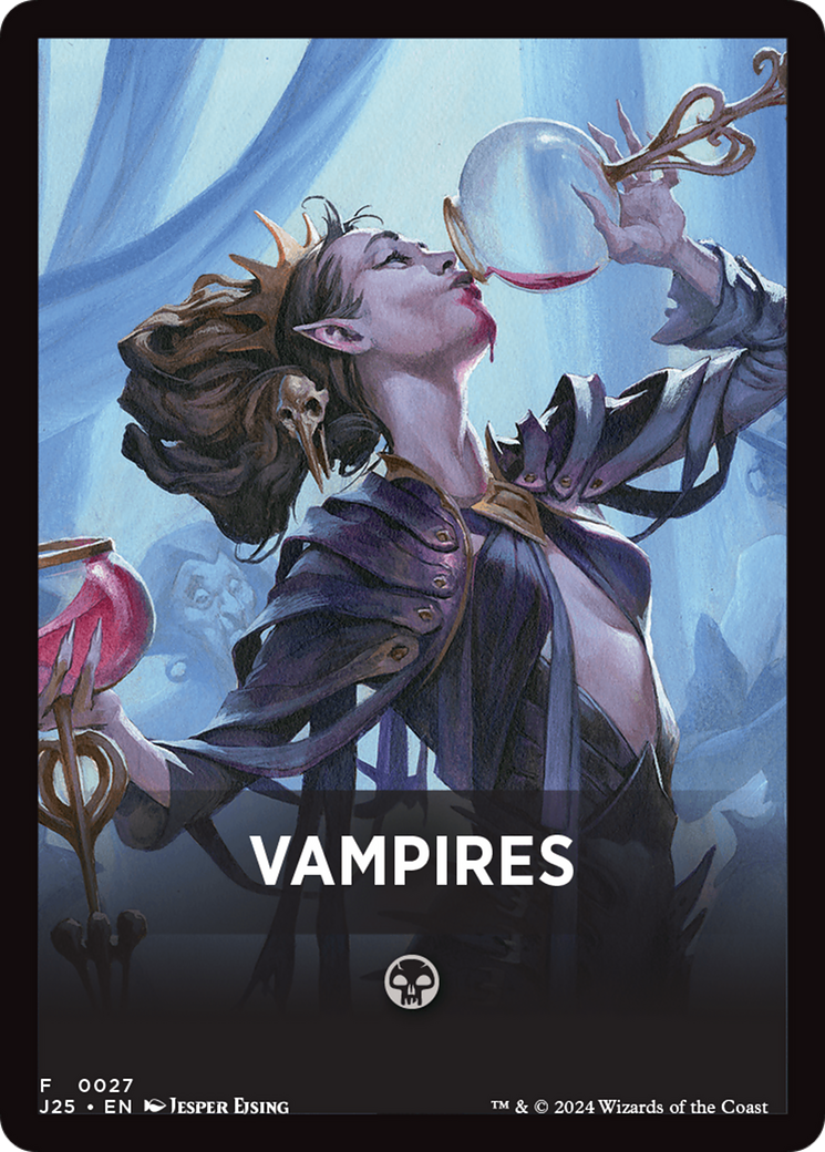 Vampires Theme Card [Foundations Jumpstart Front Cards] - Destination Retro