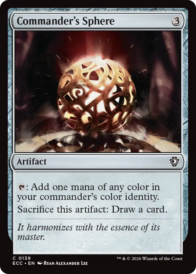 Commander's Sphere [Lorwyn Eclipsed Commander] - Destination Retro