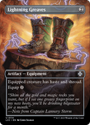 Lightning Greaves (Borderless) [The Lost Caverns of Ixalan Commander] - Destination Retro