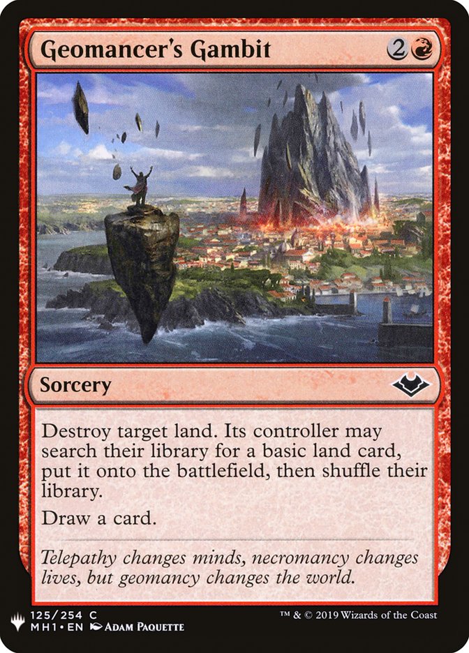 Geomancer's Gambit [Mystery Booster] - Destination Retro