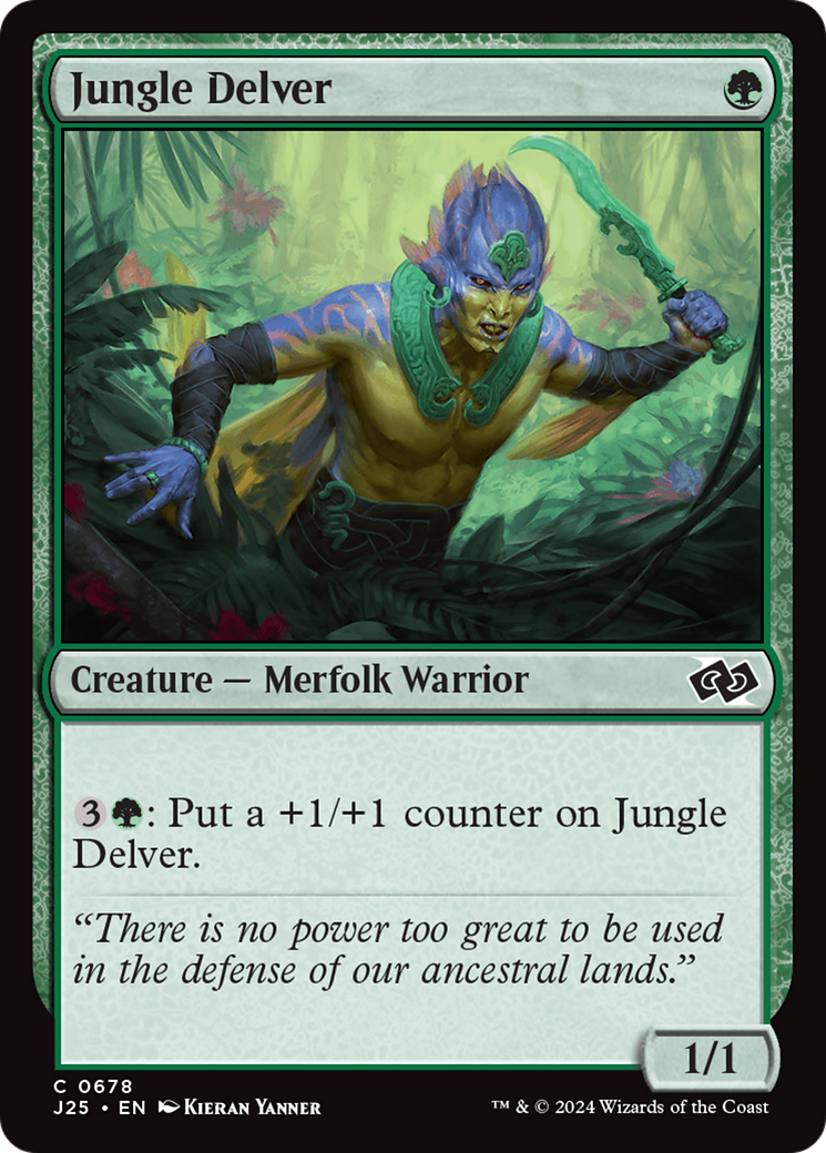 Jungle Delver [Foundations Jumpstart] - Destination Retro