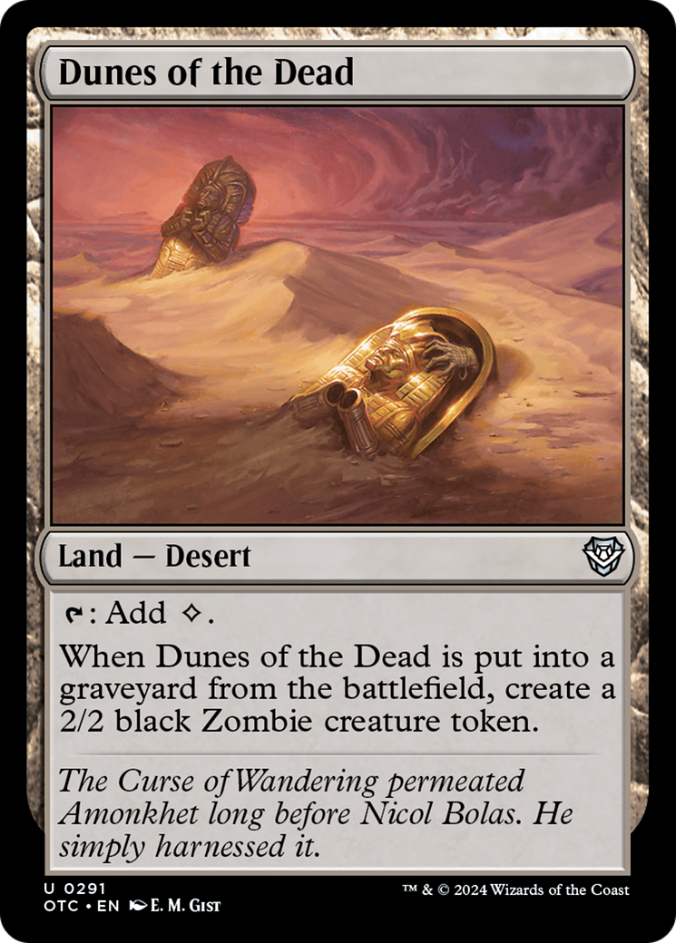 Dunes of the Dead [Outlaws of Thunder Junction Commander] - Destination Retro