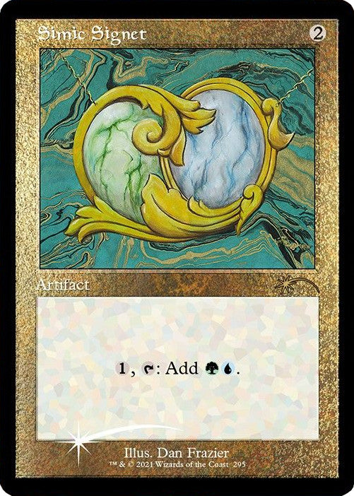 Simic Signet (Retro) (Foil Etched) [Secret Lair Drop Series] - Destination Retro