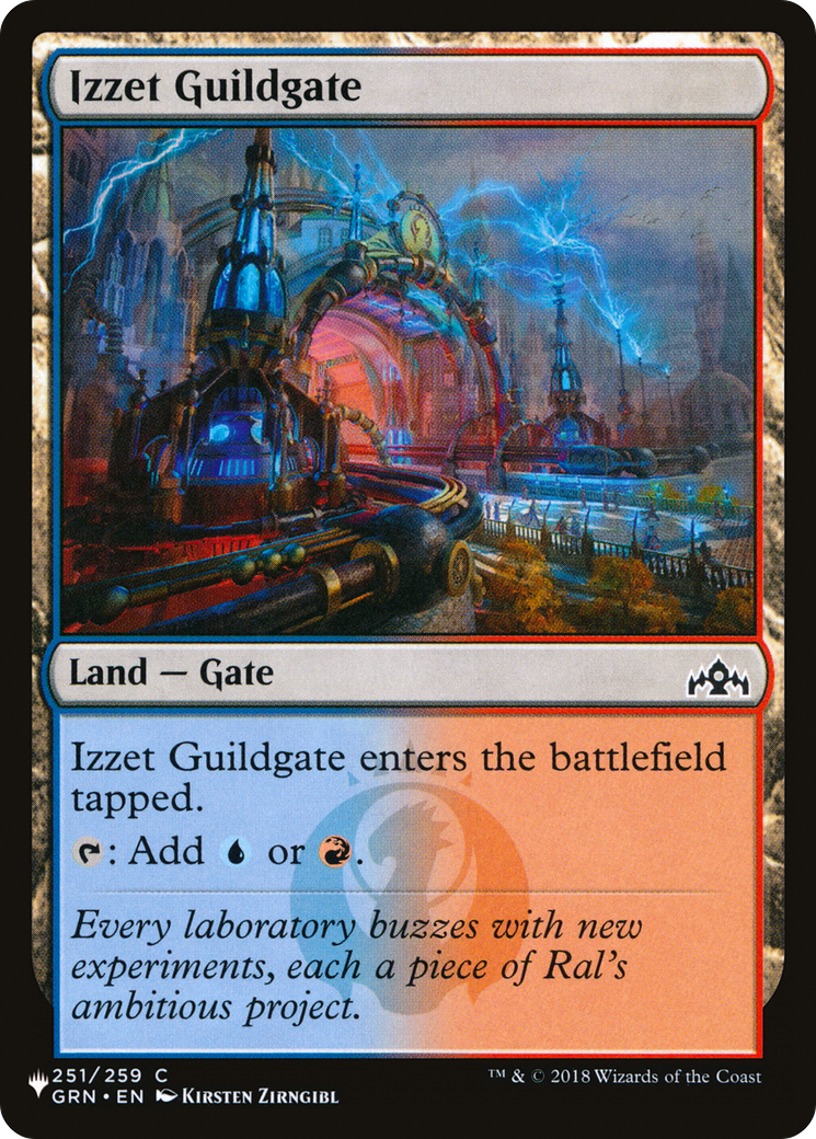 Izzet Guildgate [The List] - Destination Retro
