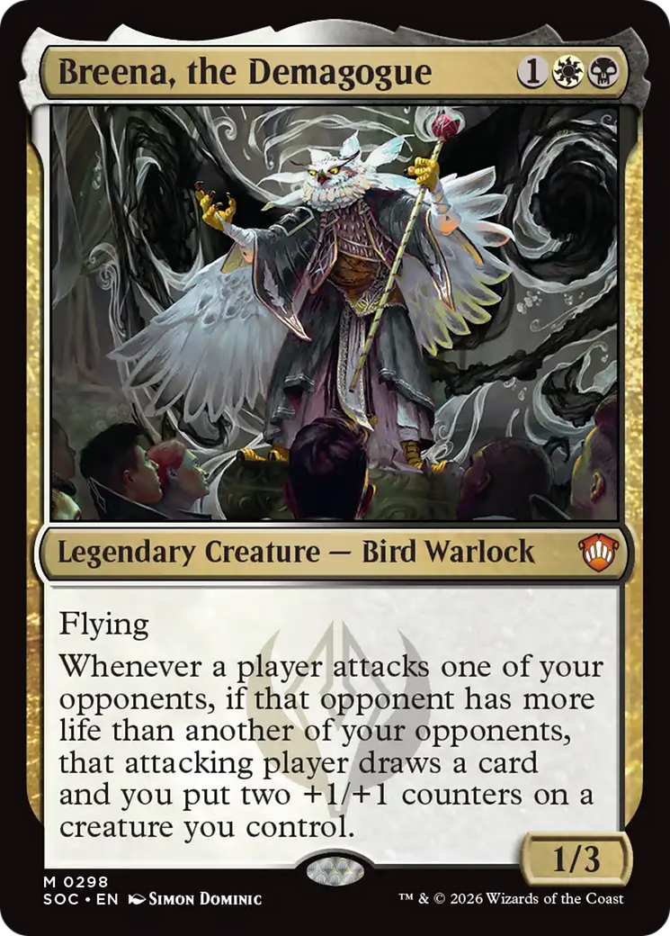 Breena, the Demagogue [Secrets of Strixhaven Commander] - Destination Retro