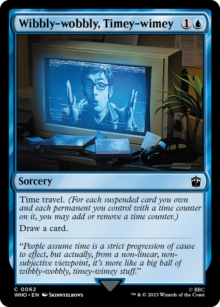 Wibbly-wobbly, Timey-wimey [Doctor Who] - Destination Retro