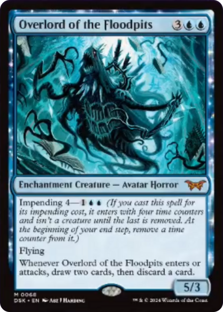 Overlord of the Floodpits [Duskmourn: House of Horror] - Destination Retro