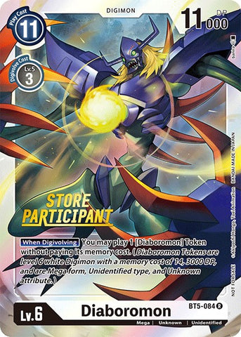 Diaboromon [BT5-084] (Store Participant) [Battle of Omni Promos] - Destination Retro