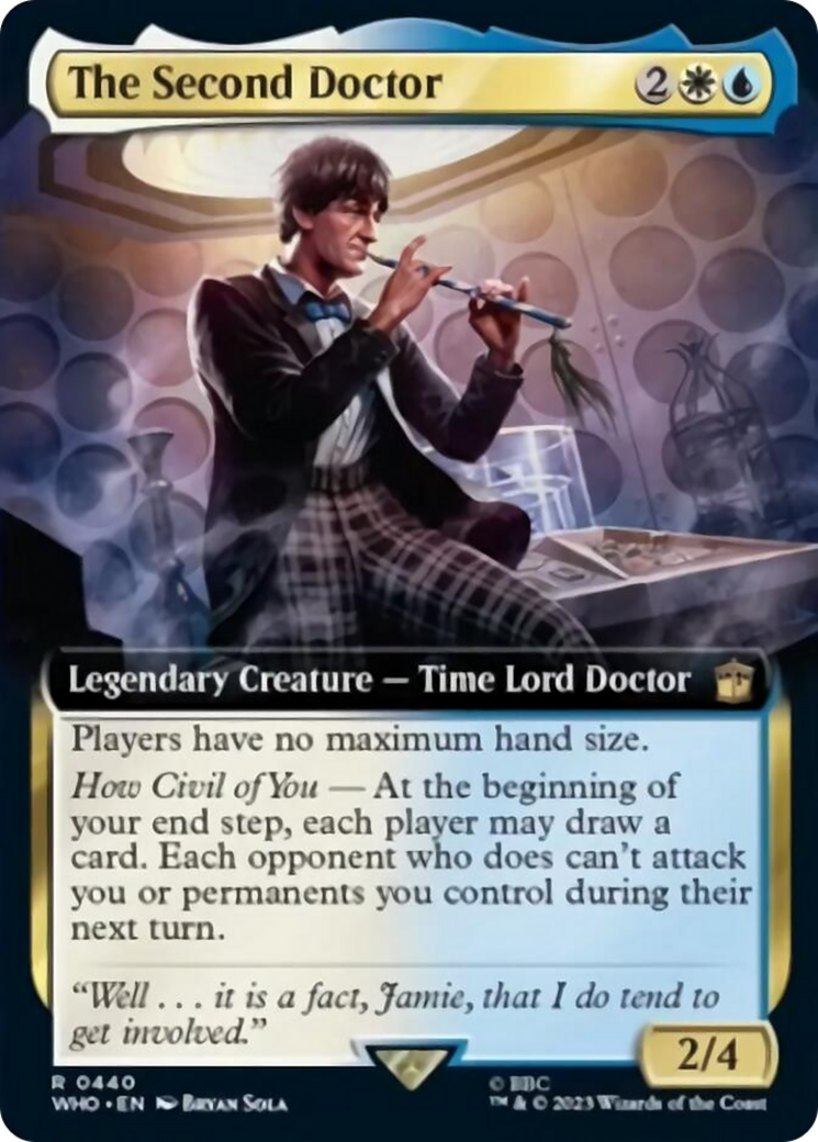 The Second Doctor (Extended Art) [Doctor Who] - Destination Retro