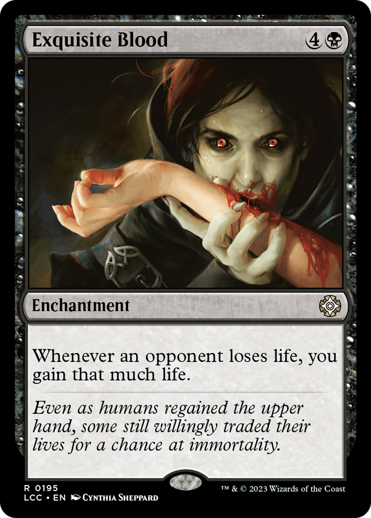 Exquisite Blood [The Lost Caverns of Ixalan Commander] - Destination Retro