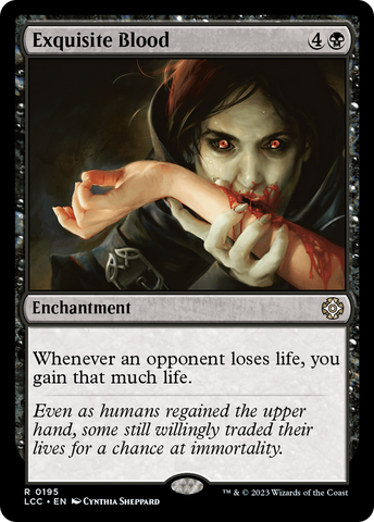 Exquisite Blood [The Lost Caverns of Ixalan Commander] - Destination Retro