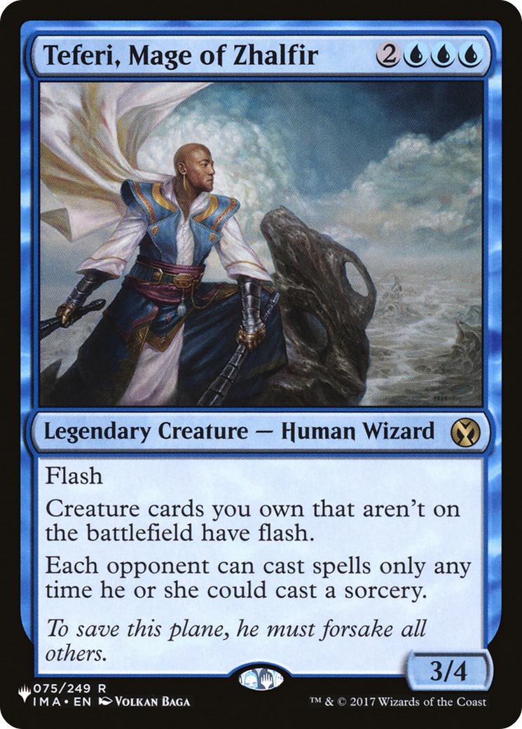 Teferi, Mage of Zhalfir [The List] - Destination Retro