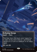 Echoing Deeps (0148) (Borderless) (Galaxy Foil) [Edge of Eternities: Stellar Sights] - Destination Retro