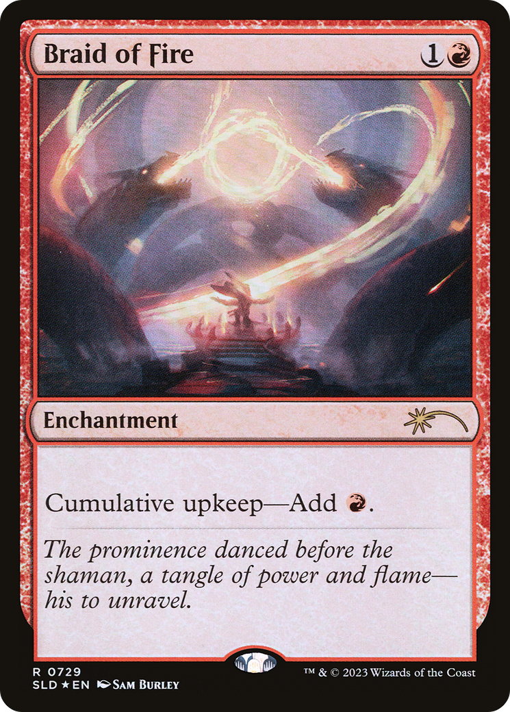 Braid of Fire (729) [Secret Lair Drop Promos] - Destination Retro