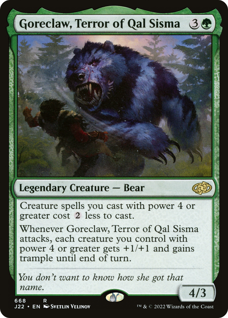 Goreclaw, Terror of Qal Sisma [Jumpstart 2022] - Destination Retro