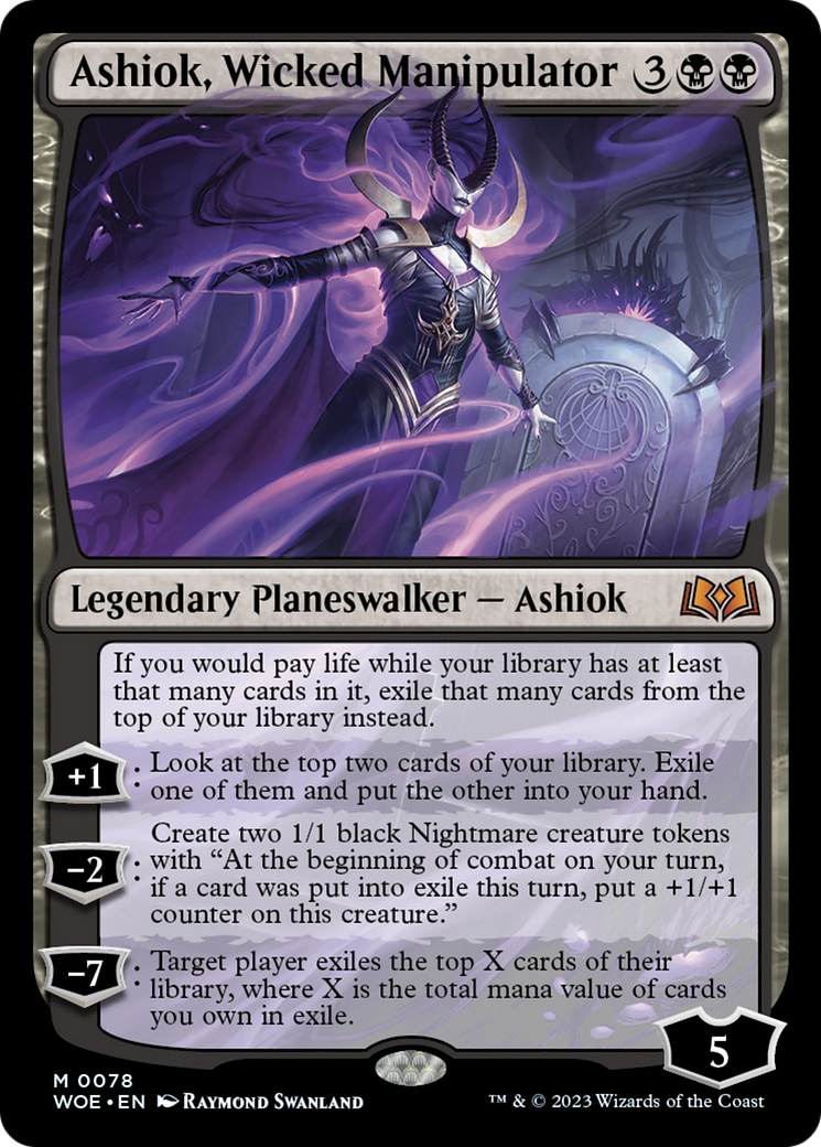 Ashiok, Wicked Manipulator [Wilds of Eldraine] - Destination Retro