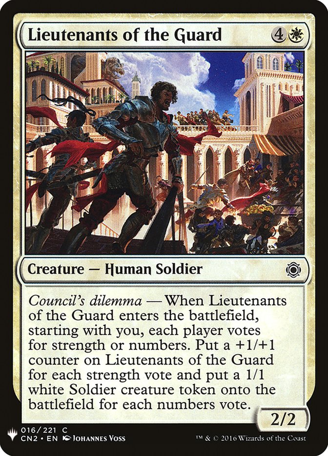 Lieutenants of the Guard [Mystery Booster] - Destination Retro