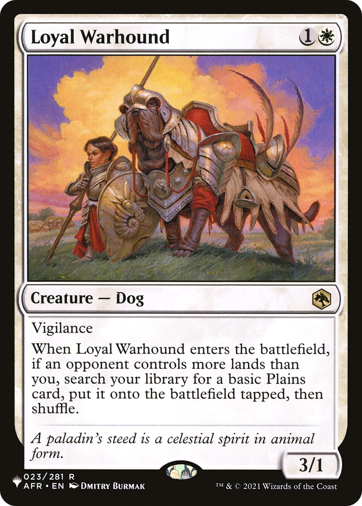 Loyal Warhound [The List] - Destination Retro