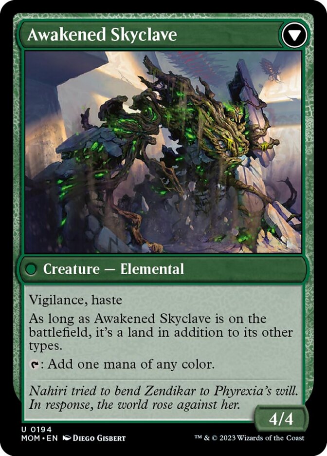 Invasion of Zendikar // Awakened Skyclave [March of the Machine] - Destination Retro
