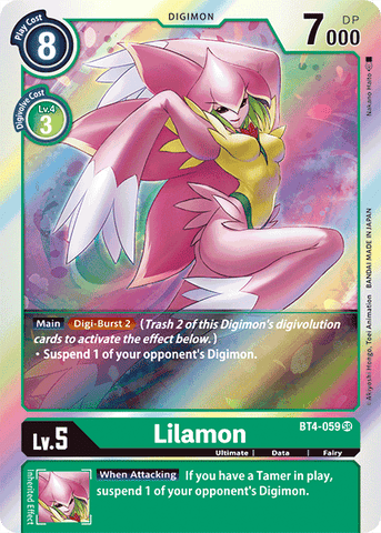 Lilamon [BT4-059] [Great Legend] - Destination Retro