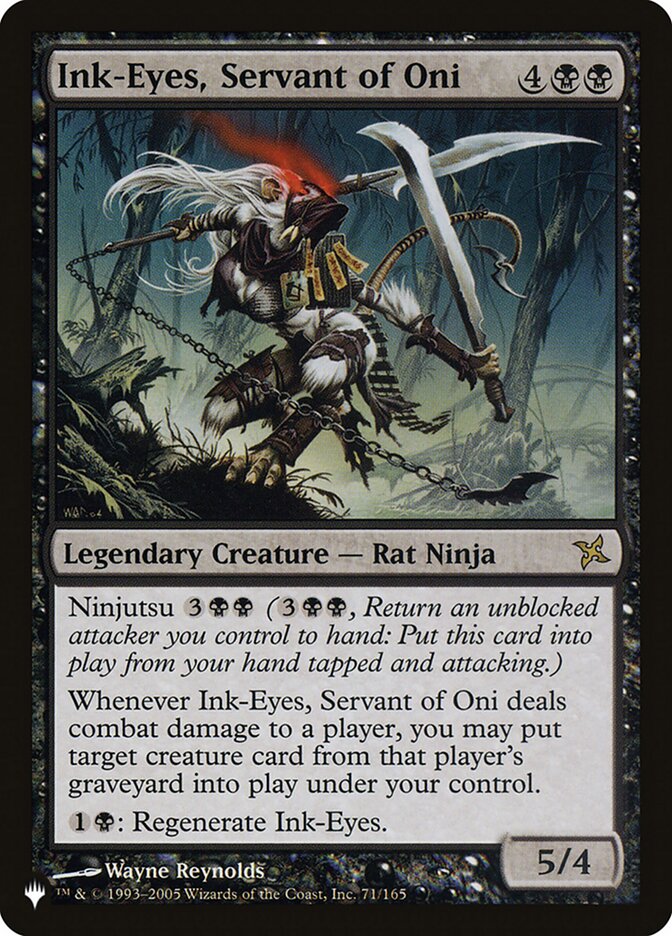 Ink-Eyes, Servant of Oni [The List] - Destination Retro