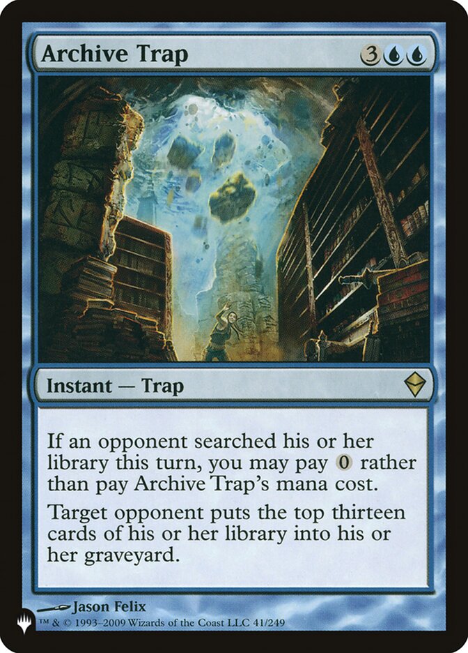 Archive Trap [The List] - Destination Retro