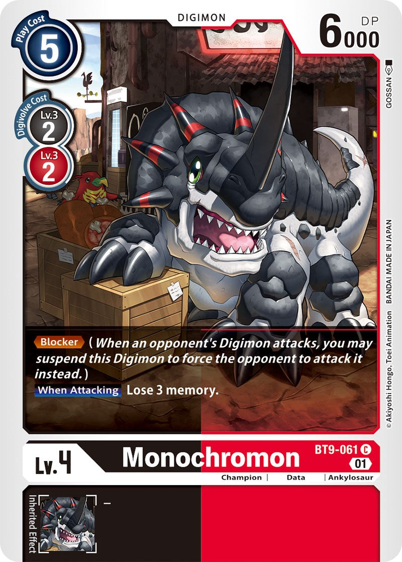 Monochromon [BT9-061] [X Record] - Destination Retro