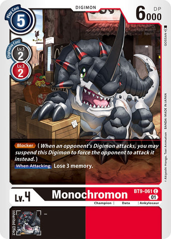 Monochromon [BT9-061] [X Record] - Destination Retro