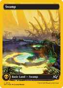 Swamp (0514) (First-Place Foil) [Aetherdrift] - Destination Retro
