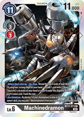 Machinedramon [BT11-072] [Dimensional Phase] - Destination Retro