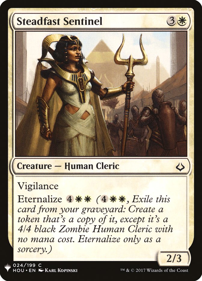 Steadfast Sentinel [Mystery Booster] - Destination Retro