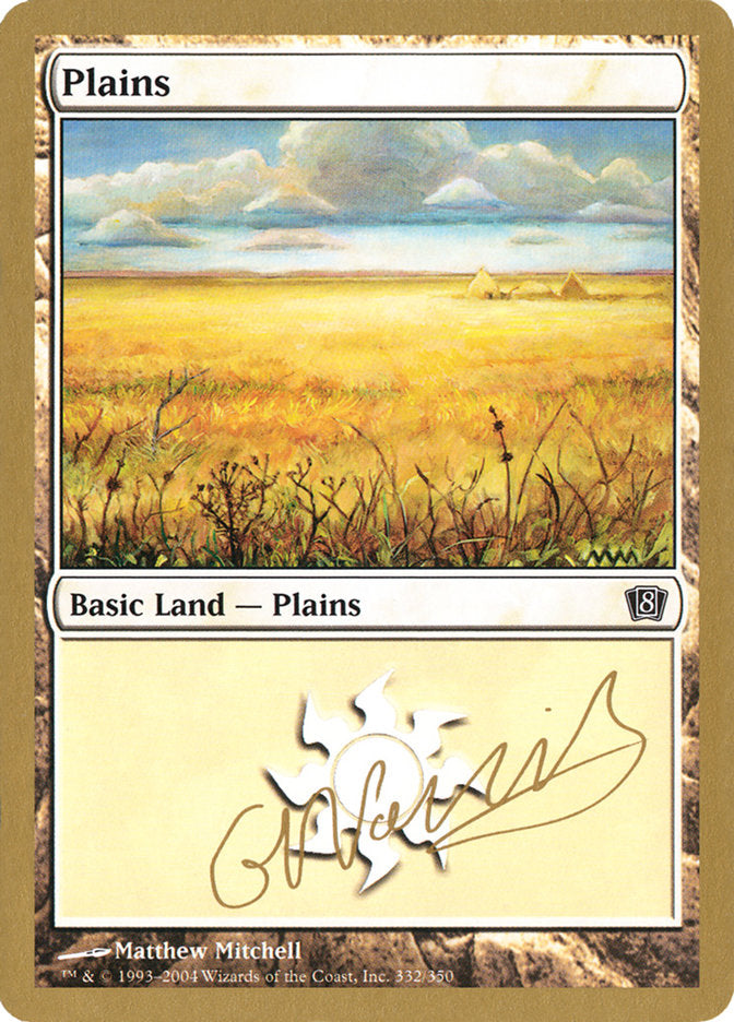 Plains (gn332) (Gabriel Nassif) [World Championship Decks 2004] - Destination Retro