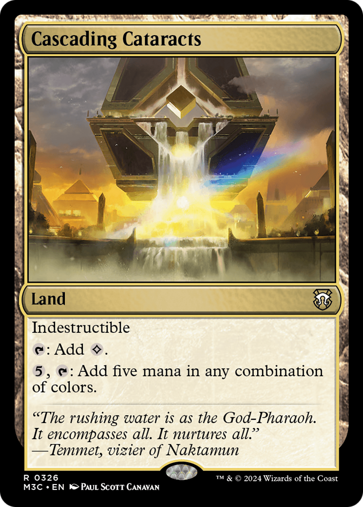Cascading Cataracts (Ripple Foil) [Modern Horizons 3 Commander] - Destination Retro