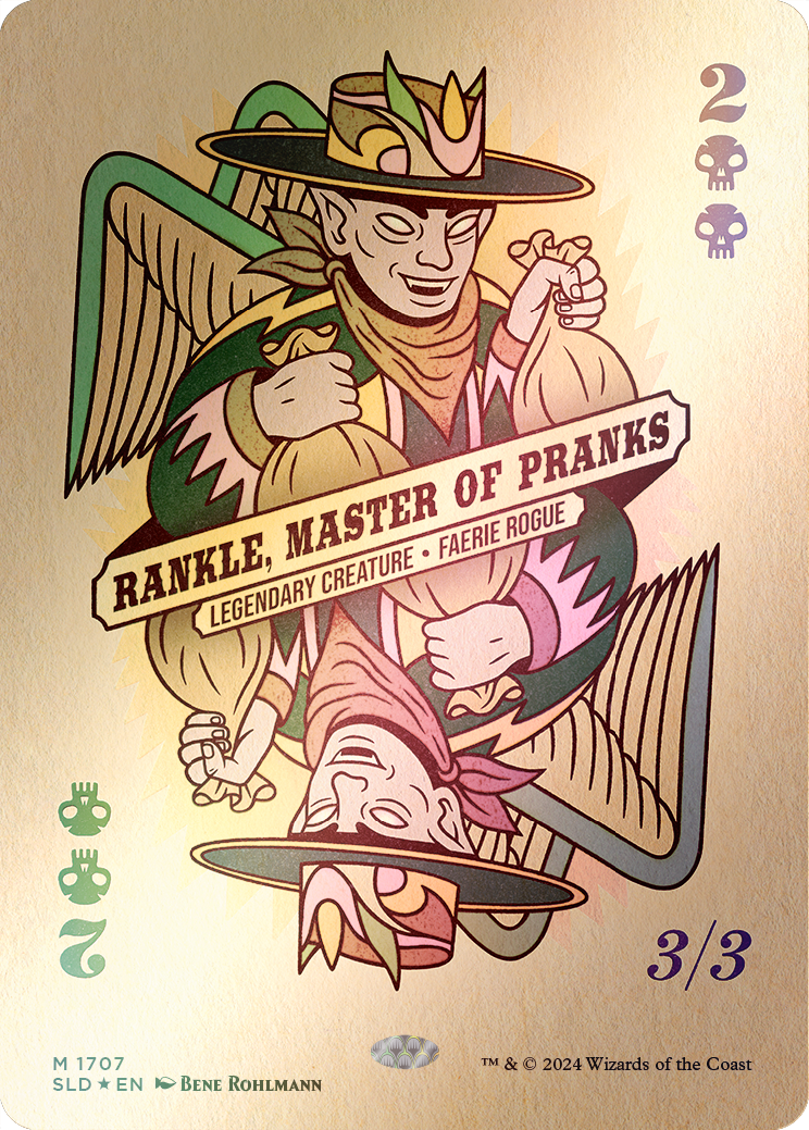 Rankle, Master of Pranks (Rainbow Foil) [Secret Lair Drop Series] - Destination Retro