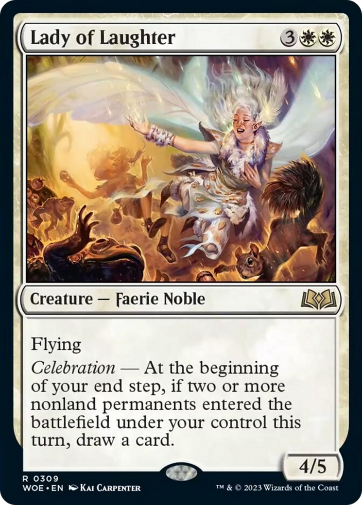 Lady of Laughter [Wilds of Eldraine] - Destination Retro