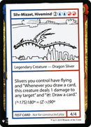Sliv-Mizzet, Hivemind [Mystery Booster Playtest Cards] - Destination Retro