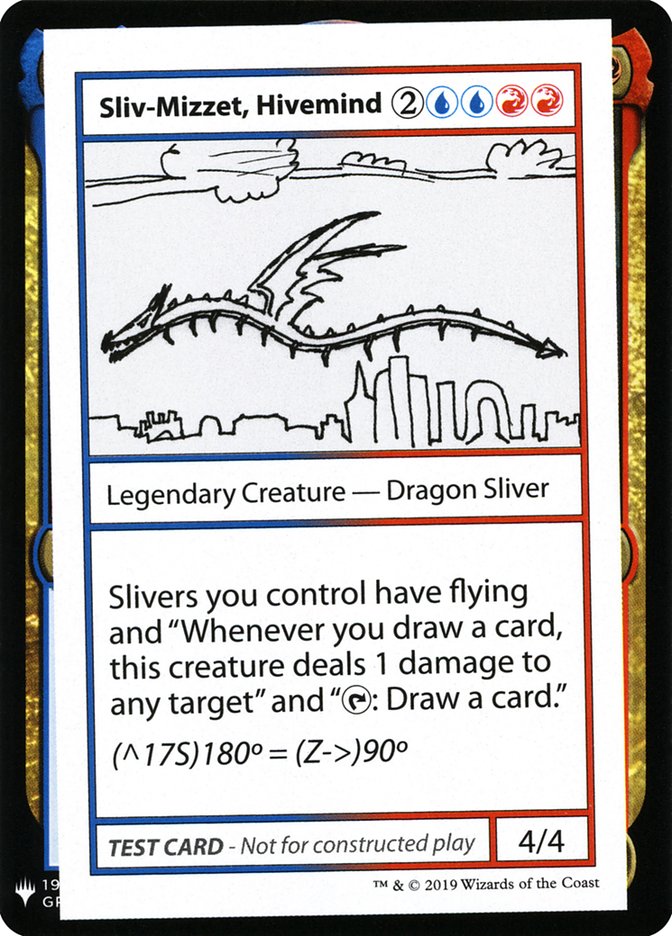 Sliv-Mizzet, Hivemind [Mystery Booster Playtest Cards] - Destination Retro