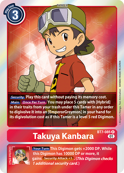 Takuya Kanbara [BT7-085] [Next Adventure] - Destination Retro