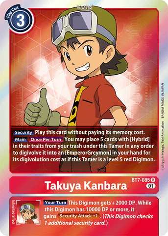 Takuya Kanbara [BT7-085] [Next Adventure] - Destination Retro