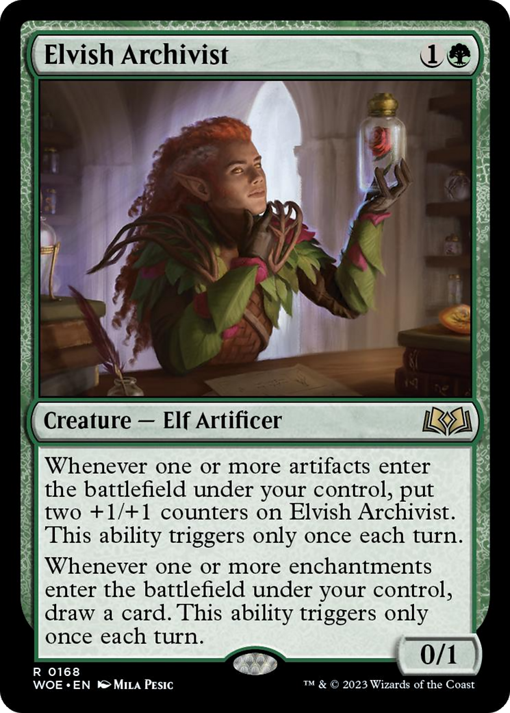 Elvish Archivist [Wilds of Eldraine] - Destination Retro