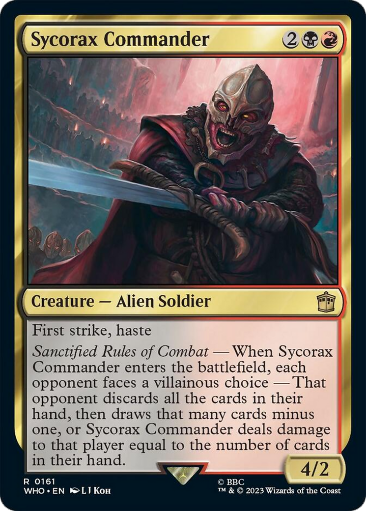 Sycorax Commander [Doctor Who] - Destination Retro